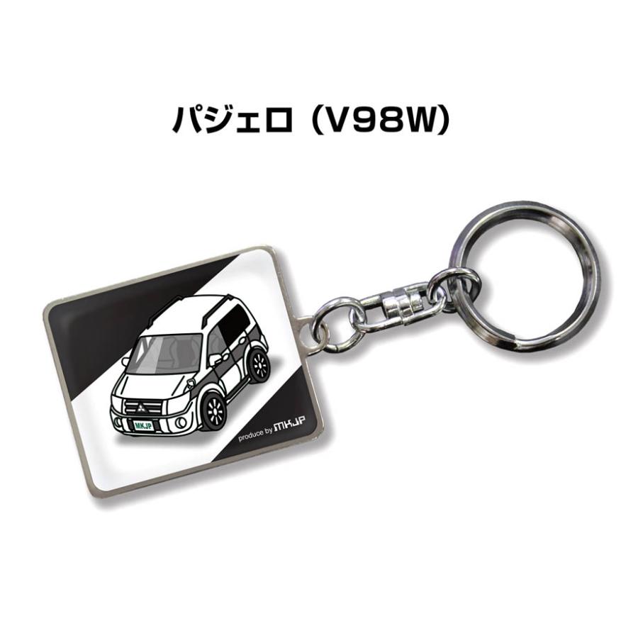 MKJP 車種別かわカッコいい キーホルダー ミツビシ パジェロ