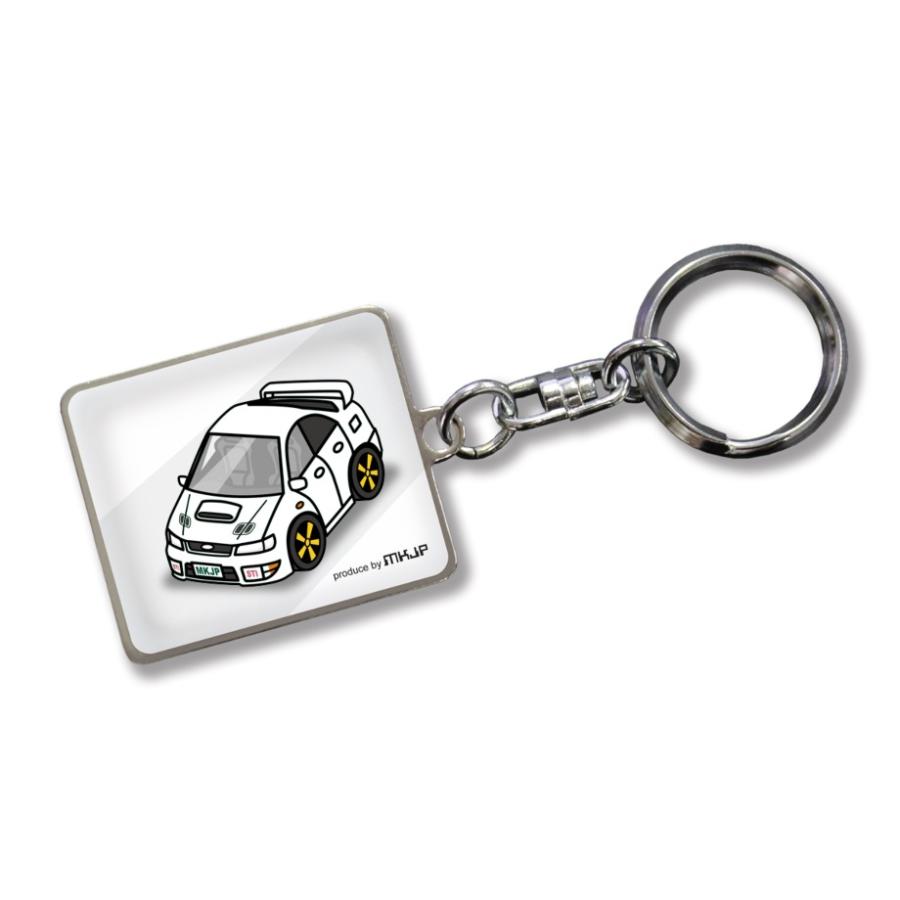 MKJP 車種別かわカッコいい キーホルダー スバル インプレッサ
