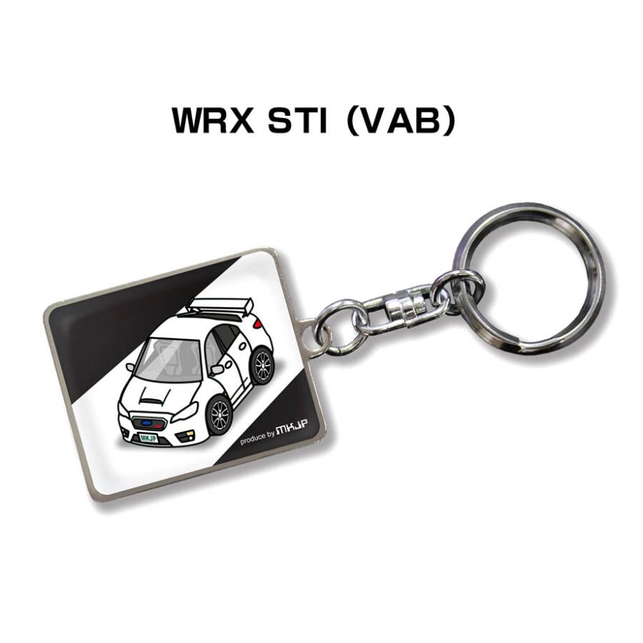 MKJP 車種別かわカッコいい キーホルダー スバル WRX STI VAB