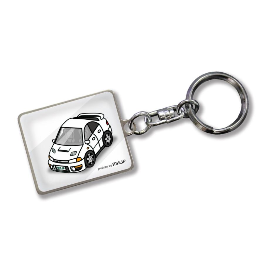 MKJP 車種別かわカッコいい キーホルダー スバル インプレッサ WRX GC