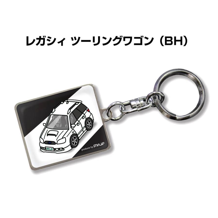 MKJP 車種別かわカッコいい キーホルダー スバル レガシィ ツーリング