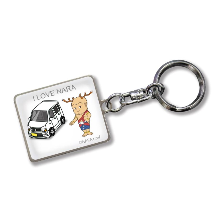 MKJP 車種別かわカッコいい キーホルダー スズキ ワゴンR RR MH21S