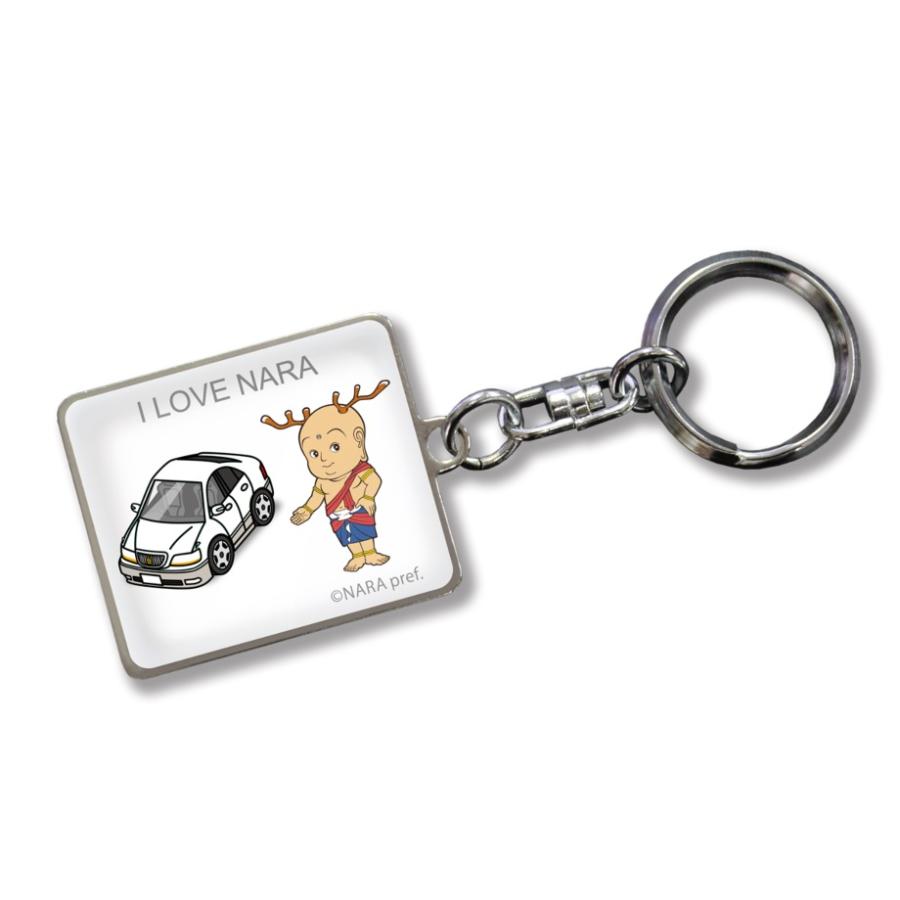 MKJP 車種別かわカッコいい キーホルダー トヨタ クラウン マジェスタ
