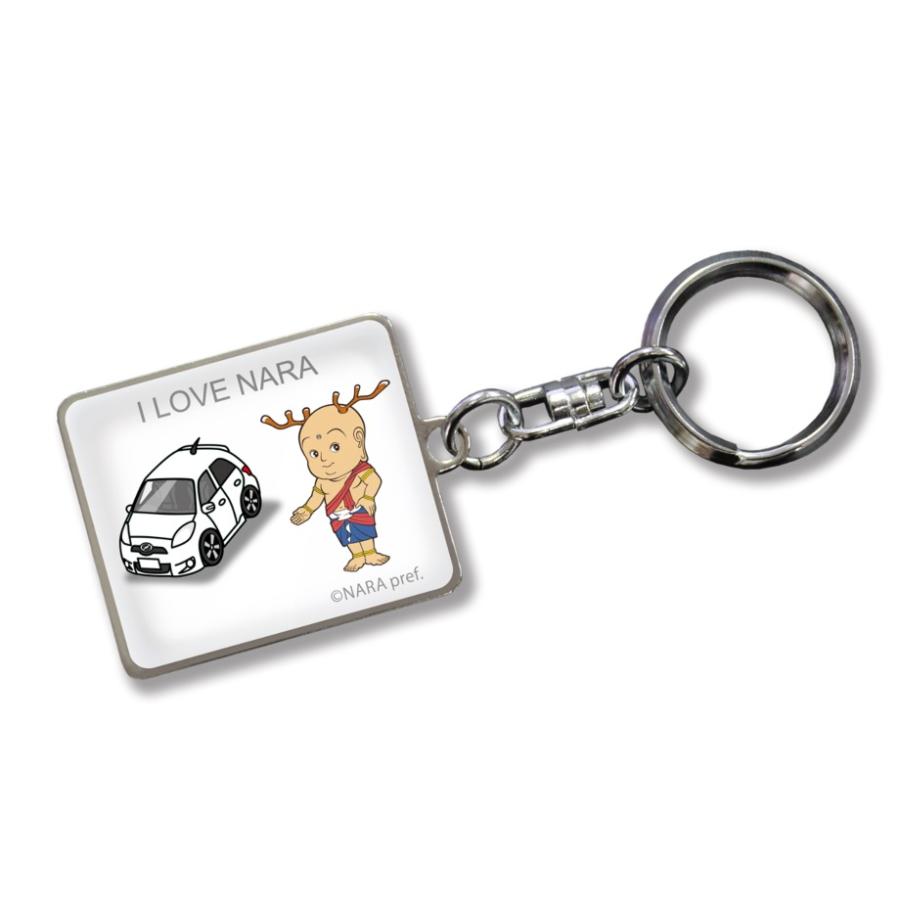 MKJP 車種別かわカッコいい キーホルダー トヨタ ヴィッツRS NCP91