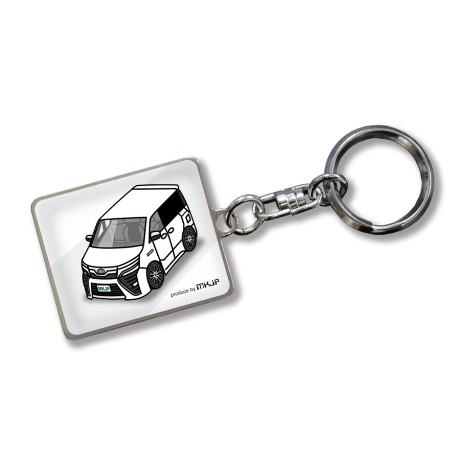 MKJP 車種別かわカッコいい キーホルダー トヨタ ヴォクシー