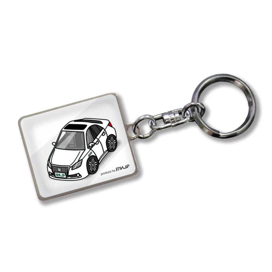 MKJP 車種別かわカッコいい キーホルダー トヨタ クラウン マジェスタ