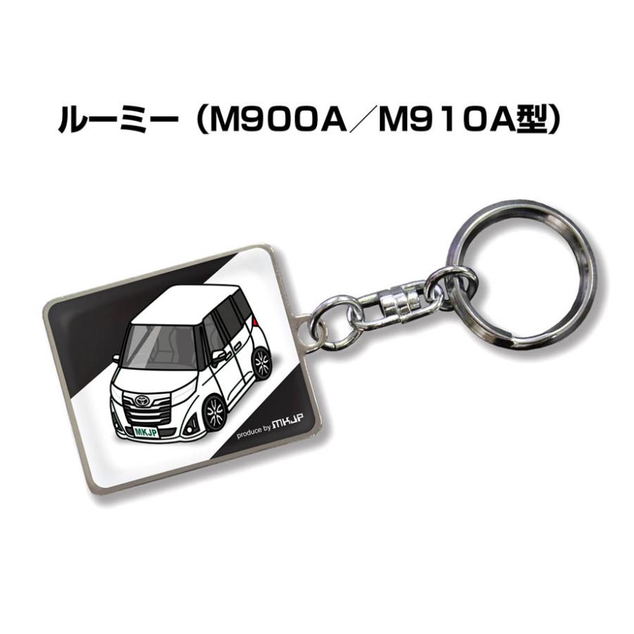 MKJP 車種別かわカッコいい キーホルダー トヨタ ルーミー M900A M910A