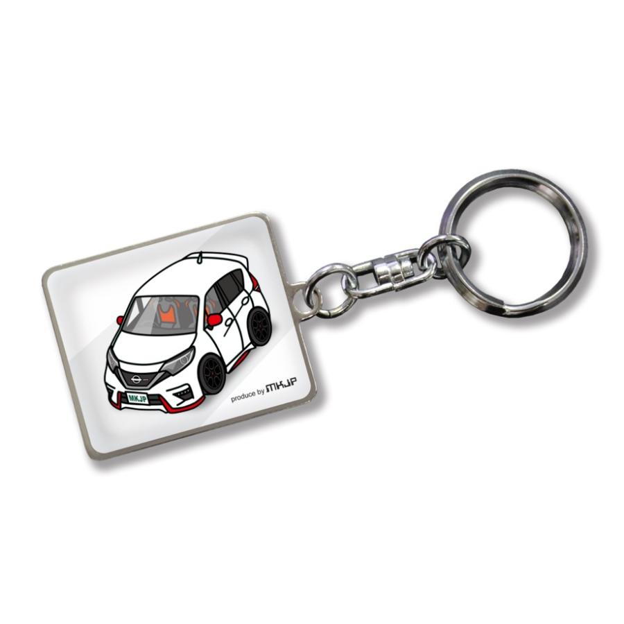 MKJP 車種別かわカッコいい キーホルダー ニッサン ノート ニスモ E12