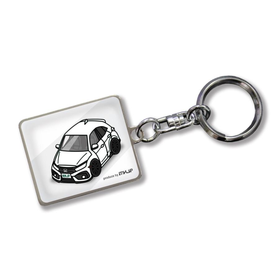 MKJP 車種別かわカッコいい キーホルダー ホンダ シビック FK7