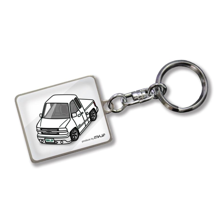 MKJP 車種別かわカッコいい キーホルダー 外車 シボレー C1500 4代目