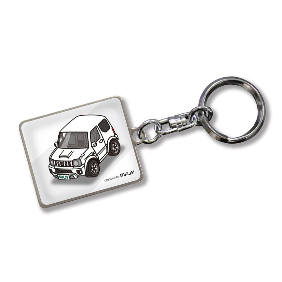 MKJP 車種別かわカッコいい キーホルダー スズキ ジムニー シエラ JB43