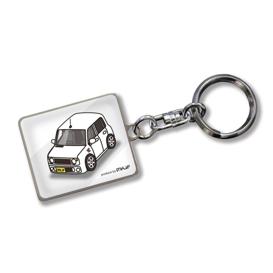 MKJP 車種別かわカッコいい キーホルダー スズキ ラパン SS HE21 ゆう
