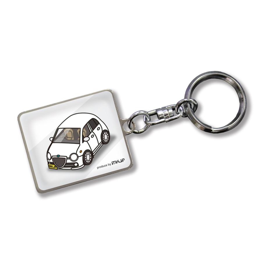 MKJP 車種別かわカッコいい キーホルダー ダイハツ オプティ
