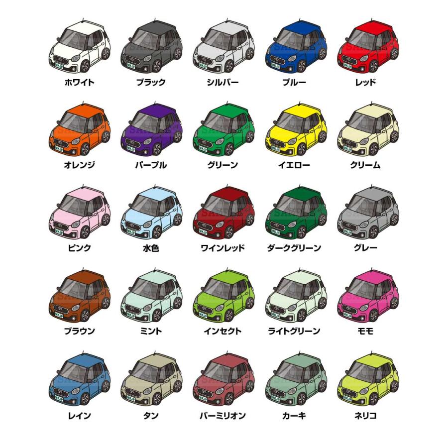 MKJP 車種別かわカッコいい キーホルダー トヨタ パッソ MODA M700A