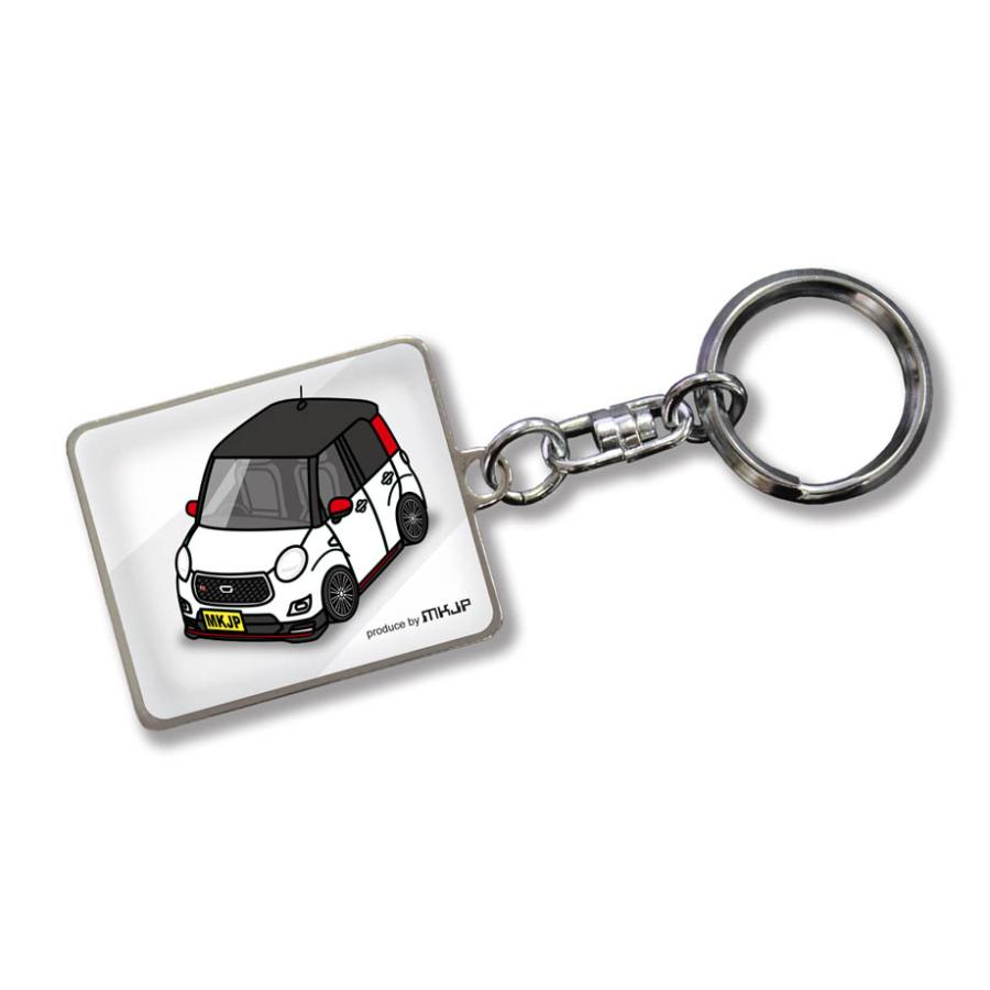 MKJP 車種別かわカッコいい キーホルダー ダイハツ キャスト