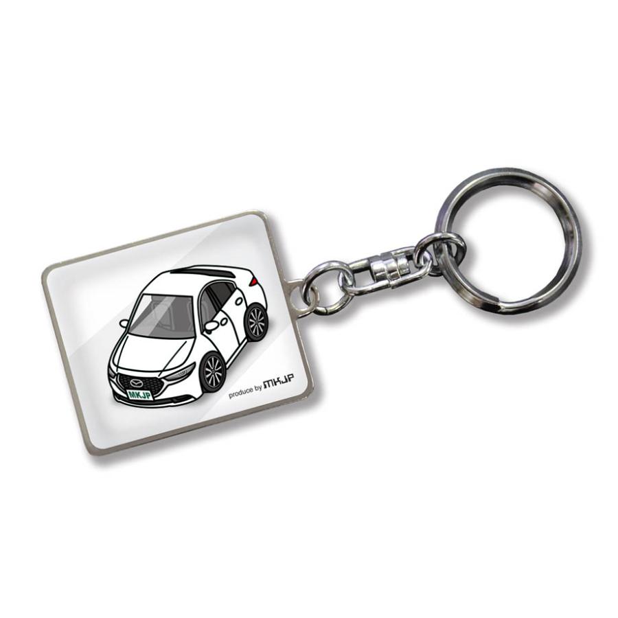 MKJP 車種別かわカッコいい キーホルダー マツダ マツダ3 セダン BPFP