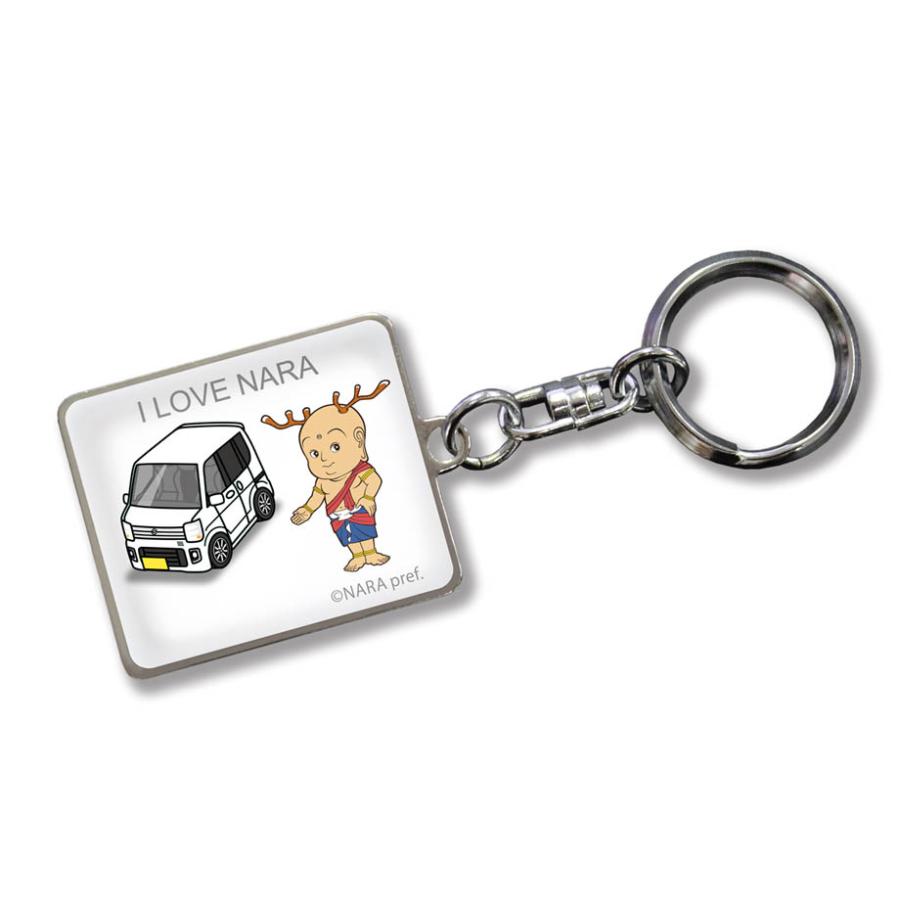 MKJP 車種別かわカッコいい キーホルダー スズキ エブリイワゴン DA17W