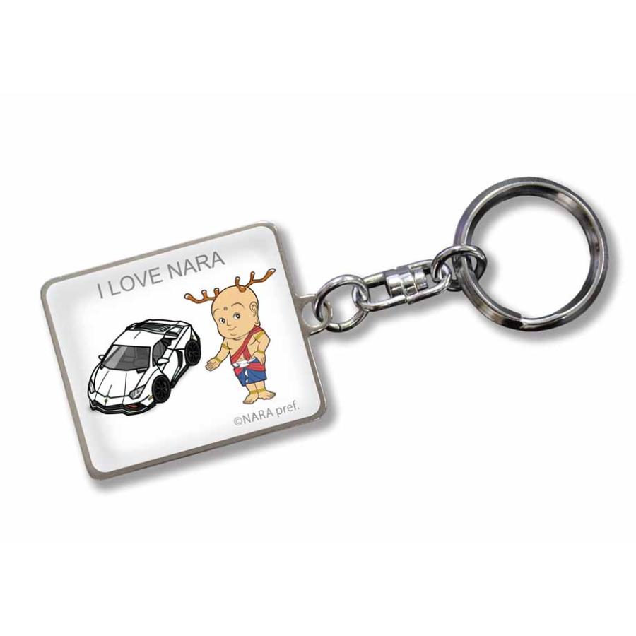 MKJP 車種別かわカッコいい キーホルダー 外車 ランボルギーニ