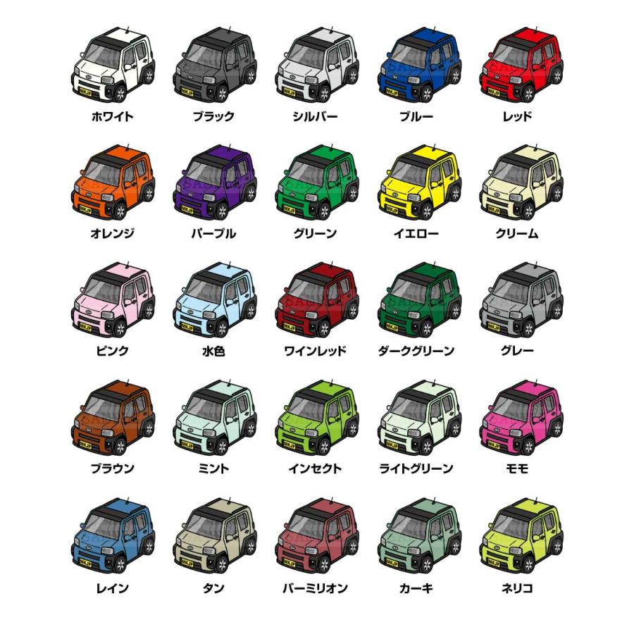 MKJP 車種別かわカッコいい キーホルダー ダイハツ タフト LA900S