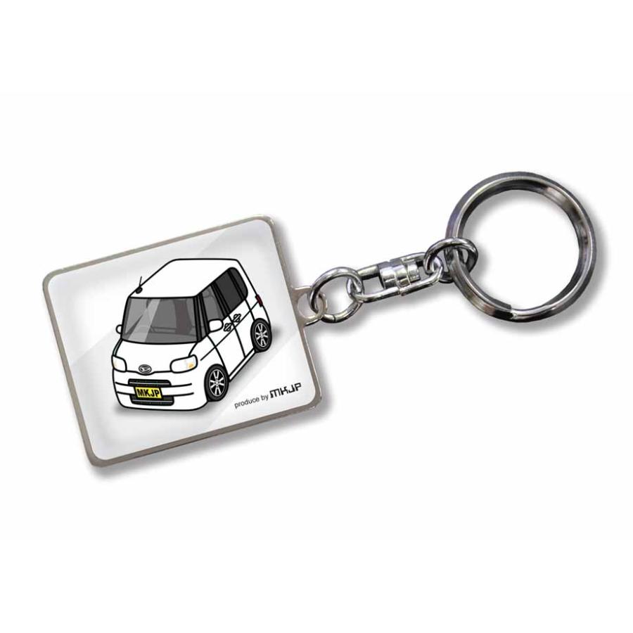 MKJP 車種別かわカッコいい キーホルダー ダイハツ タント L375S 前期