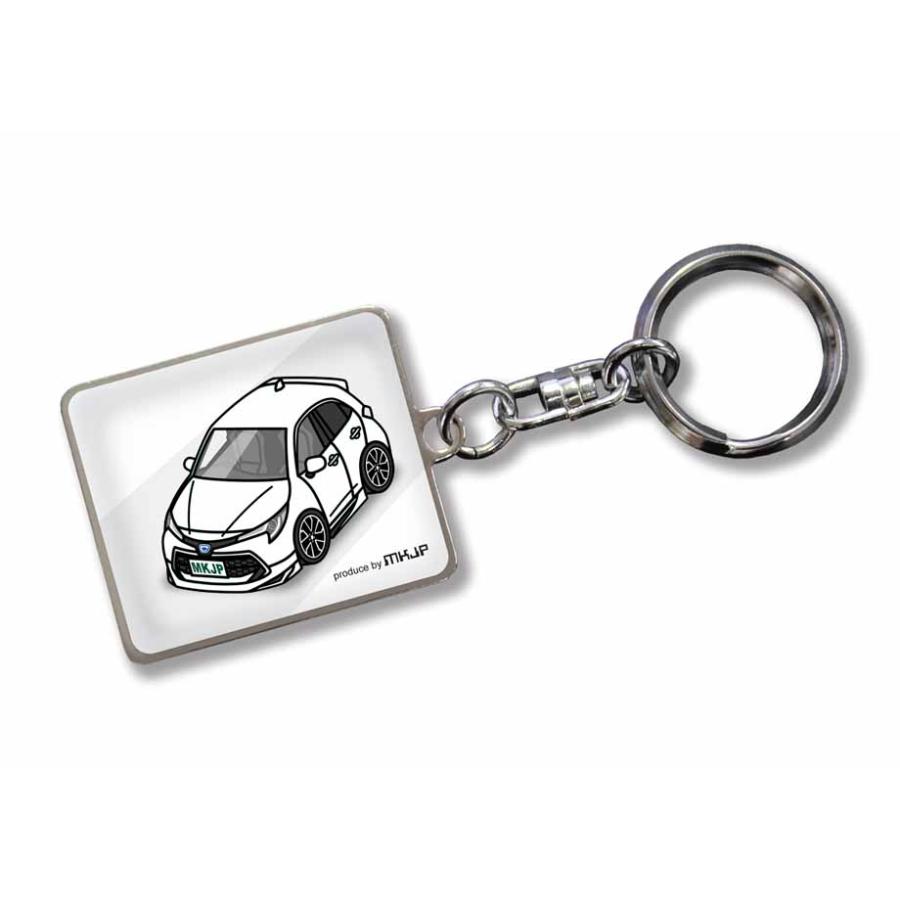 MKJP 車種別かわカッコいい キーホルダー トヨタ カローラ スポーツ