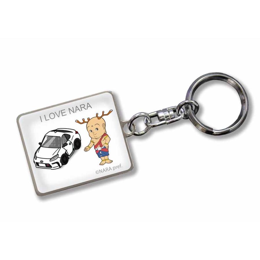 MKJP 車種別かわカッコいい キーホルダー トヨタ GR86 ZN8 ゆう