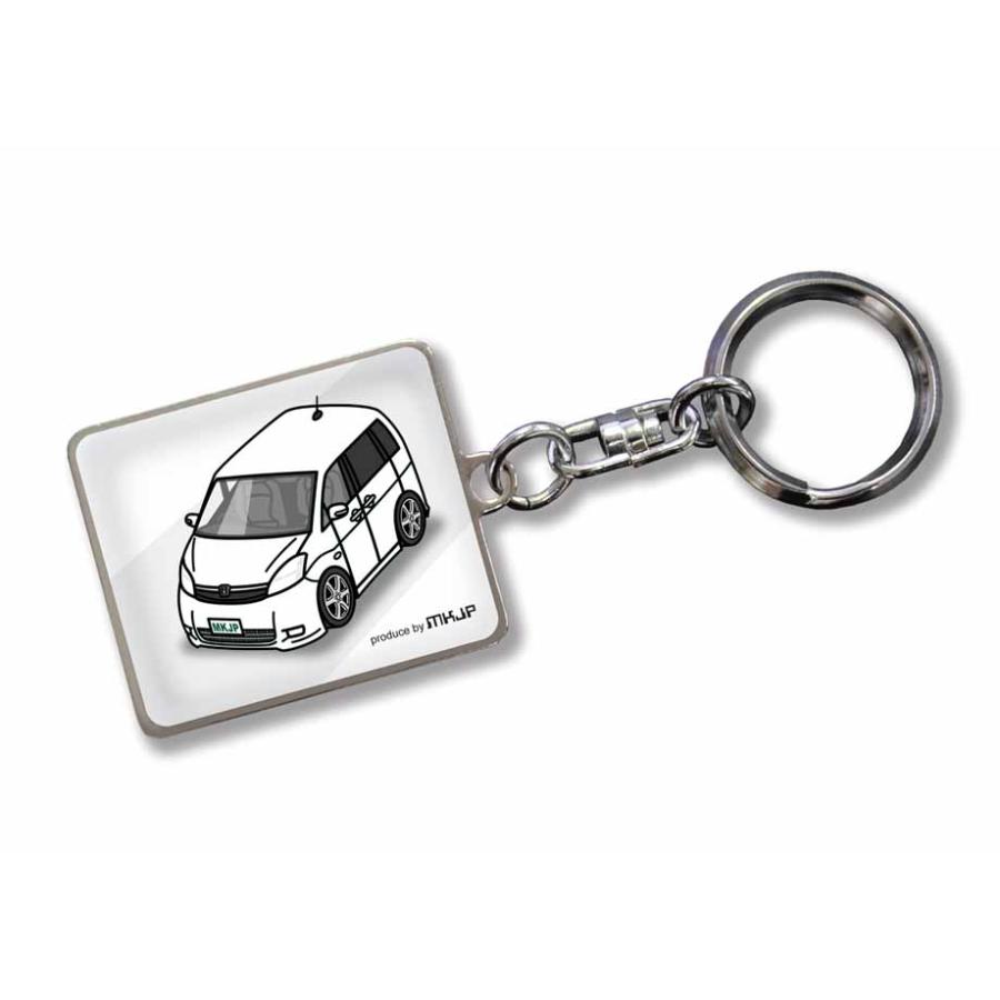 MKJP 車種別かわカッコいい キーホルダー トヨタ アイシス M1 ゆう
