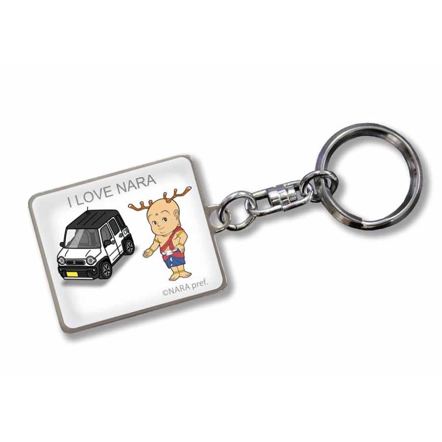 MKJP 車種別かわカッコいい キーホルダー スズキ ハスラー MR52S