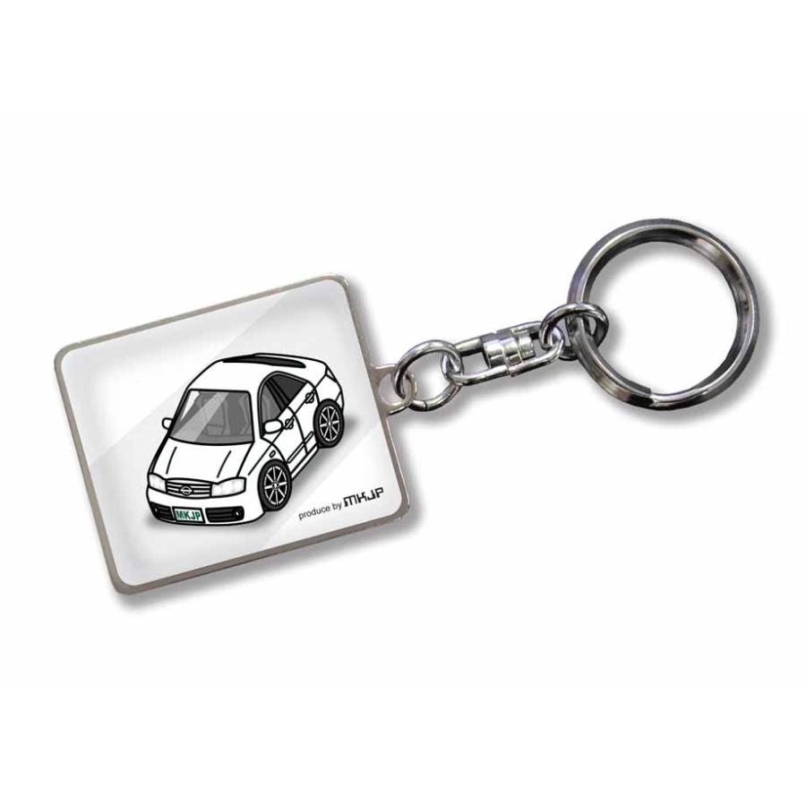 MKJP 車種別かわカッコいい キーホルダー ニッサン グロリア Y34 後期