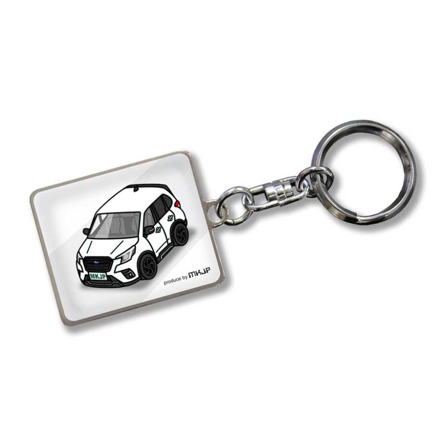 MKJP 車種別かわカッコいい キーホルダー スバル フォレスター SK9