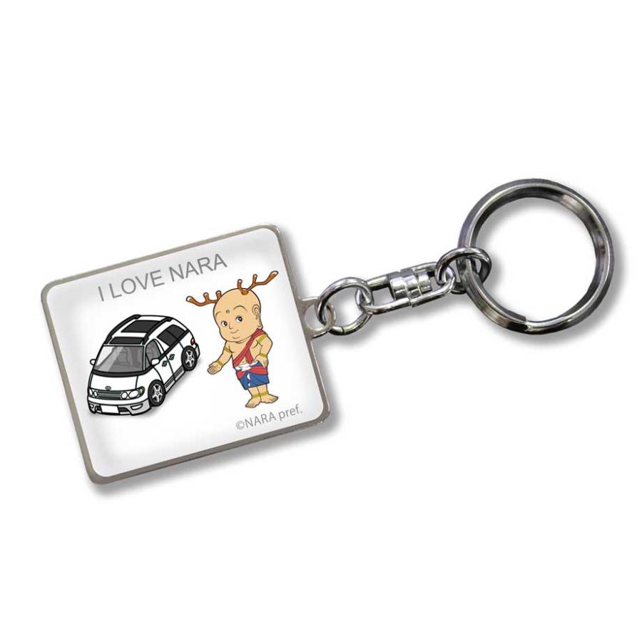 MKJP 車種別かわカッコいい キーホルダー トヨタ エスティマ ルシーダ