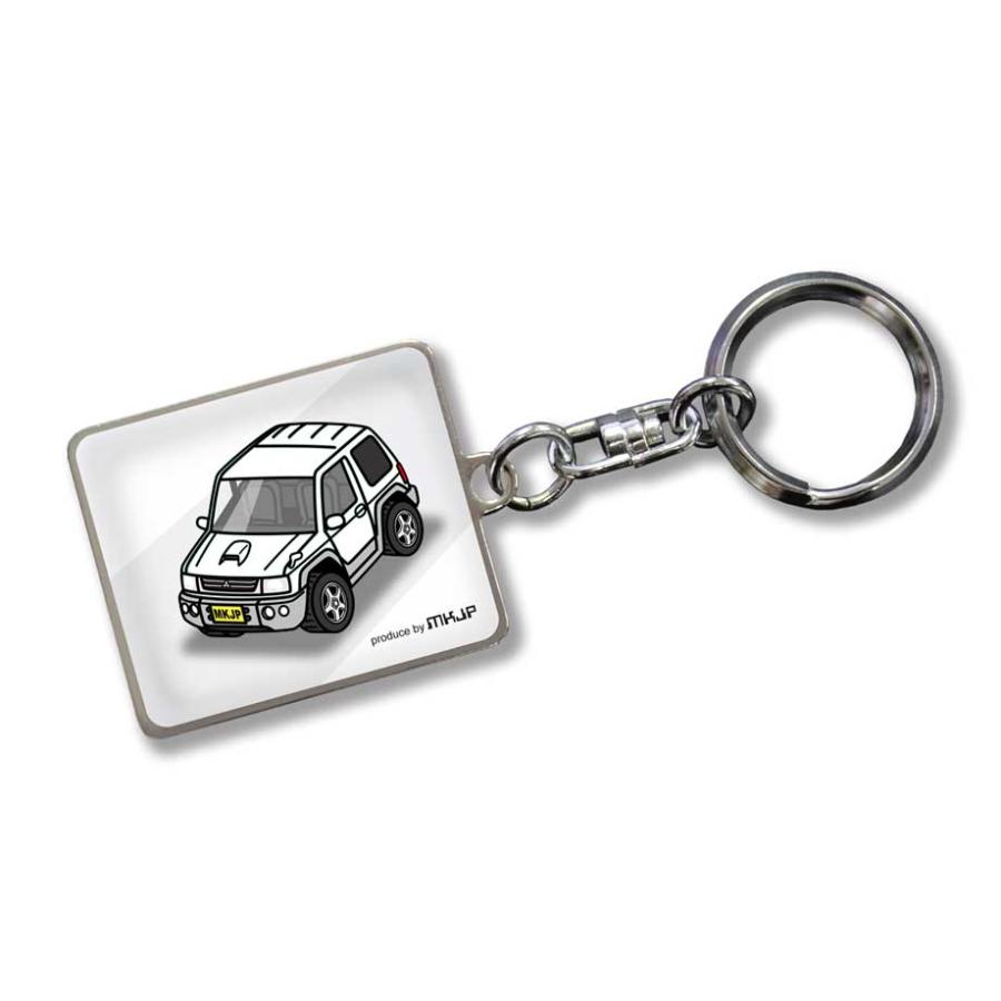MKJP 車種別かわカッコいい キーホルダー ミツビシ パジェロミニ H53