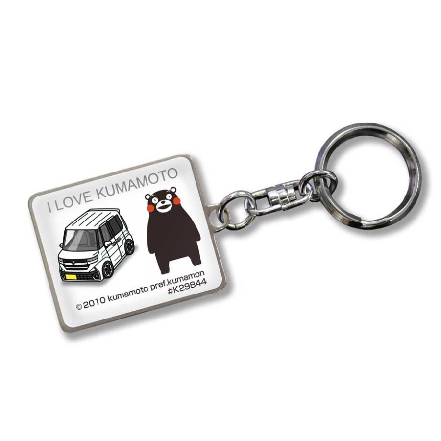 MKJP 車種別かわカッコいい キーホルダー スズキ スペーシア カスタム