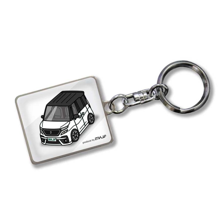 MKJP 車種別かわカッコいい キーホルダー スズキ ソリオ バンディット