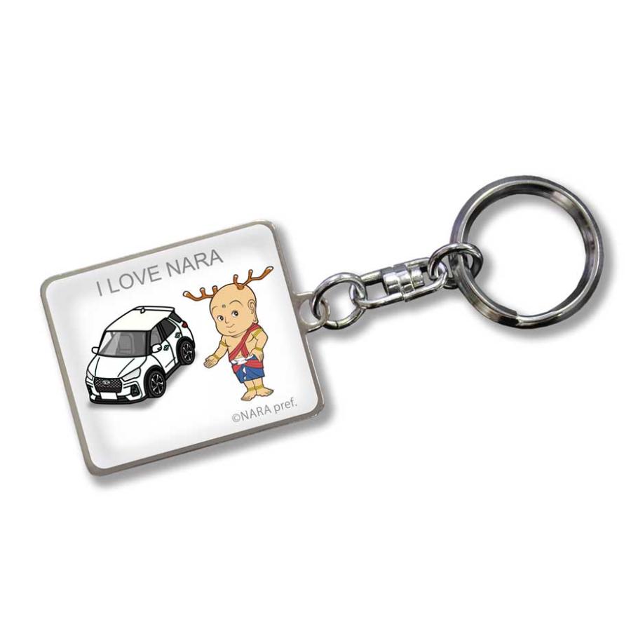 MKJP 車種別かわカッコいい キーホルダー ダイハツ ロッキー A20#S
