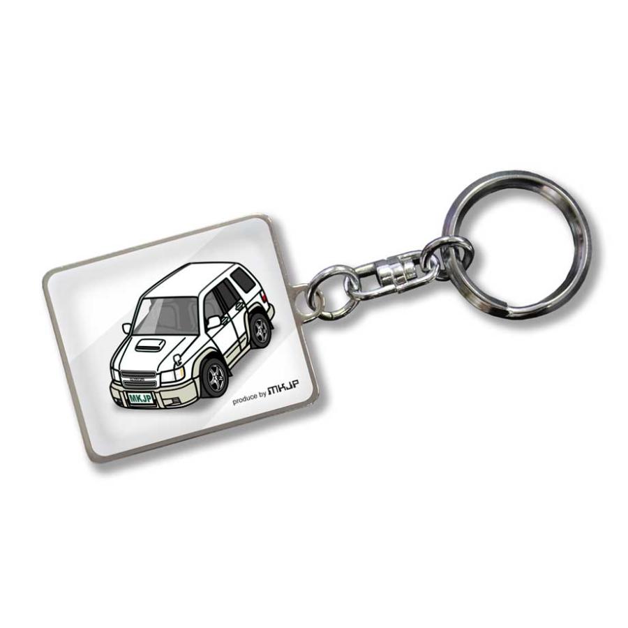 MKJP 車種別かわカッコいい キーホルダー いすゞ ビッグホーン UBS25DW