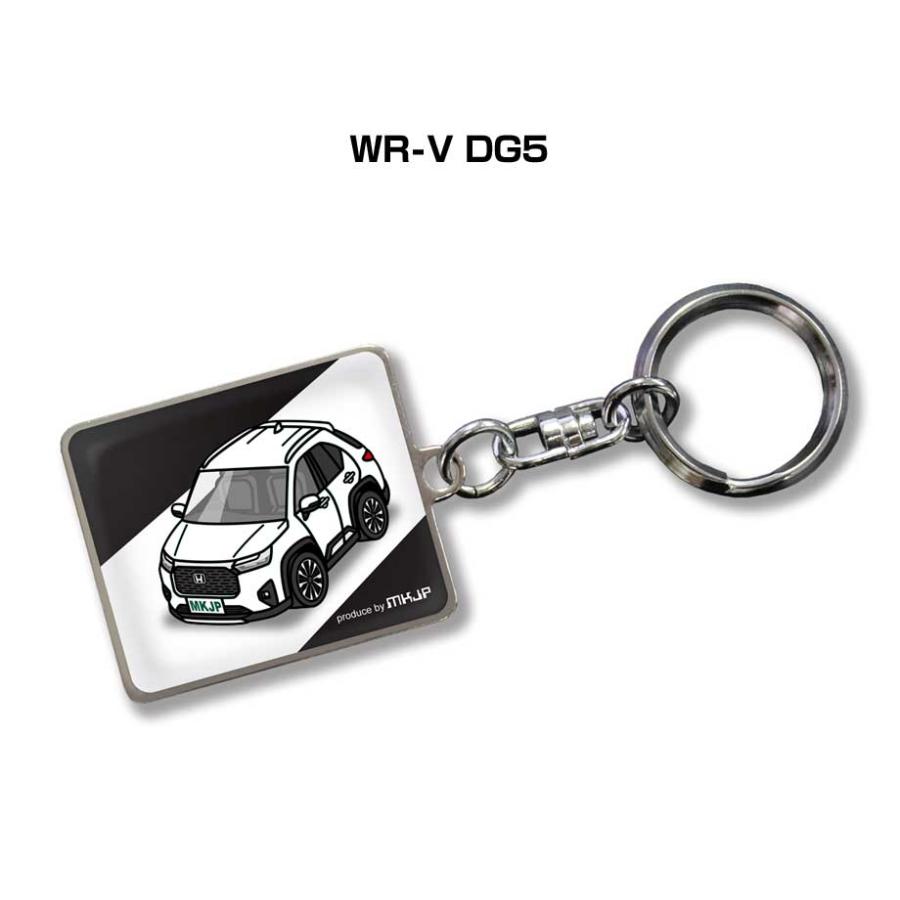 MKJP 車種別かわカッコいい キーホルダー ホンダ WR-V DG5 ゆうメール