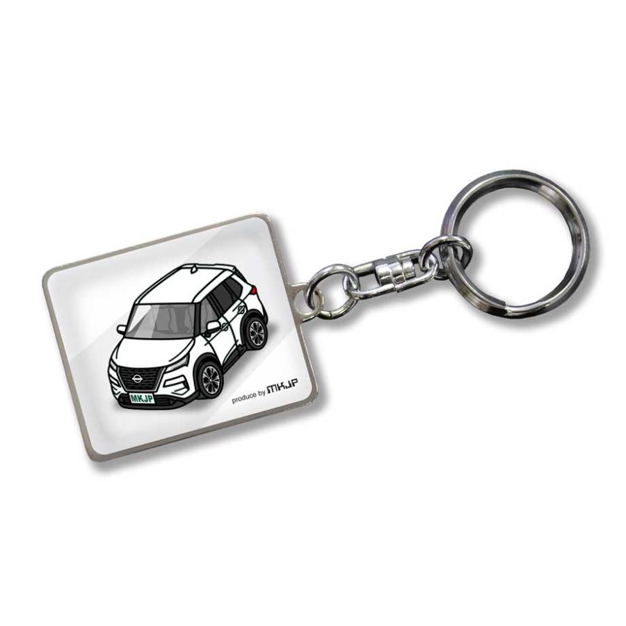 MKJP 車種別かわカッコいい キーホルダー ニッサン エクストレイル T33