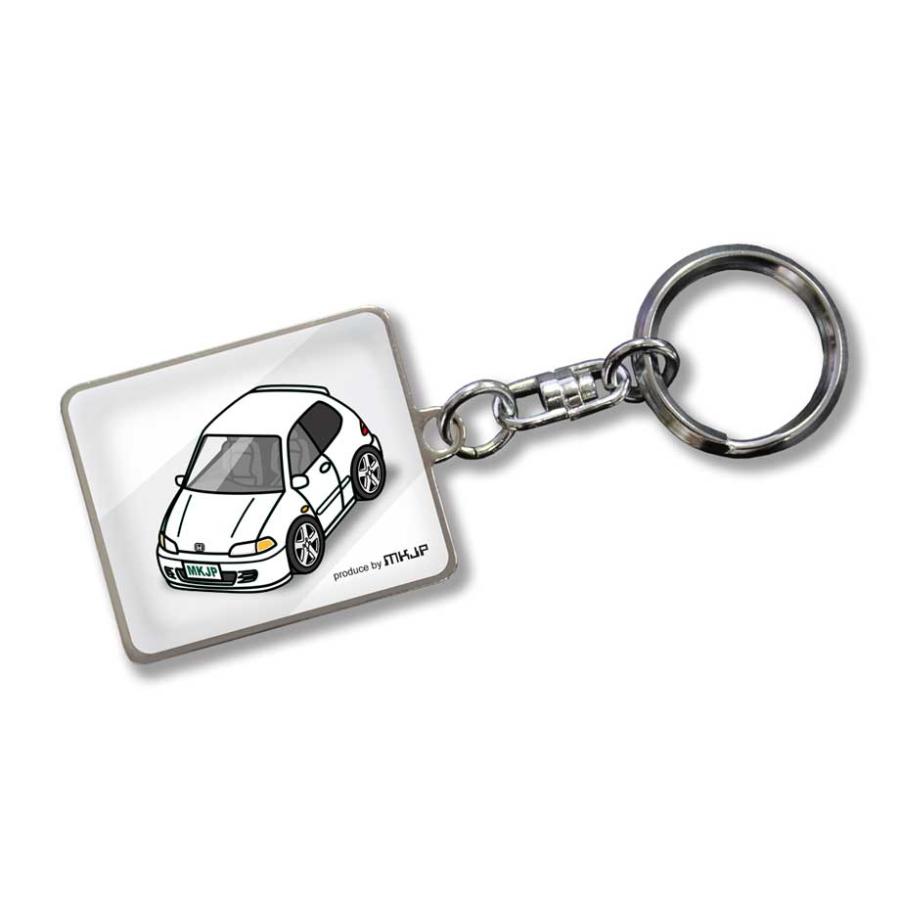 MKJP 車種別かわカッコいい キーホルダー ホンダ シビック EG6 ゆう