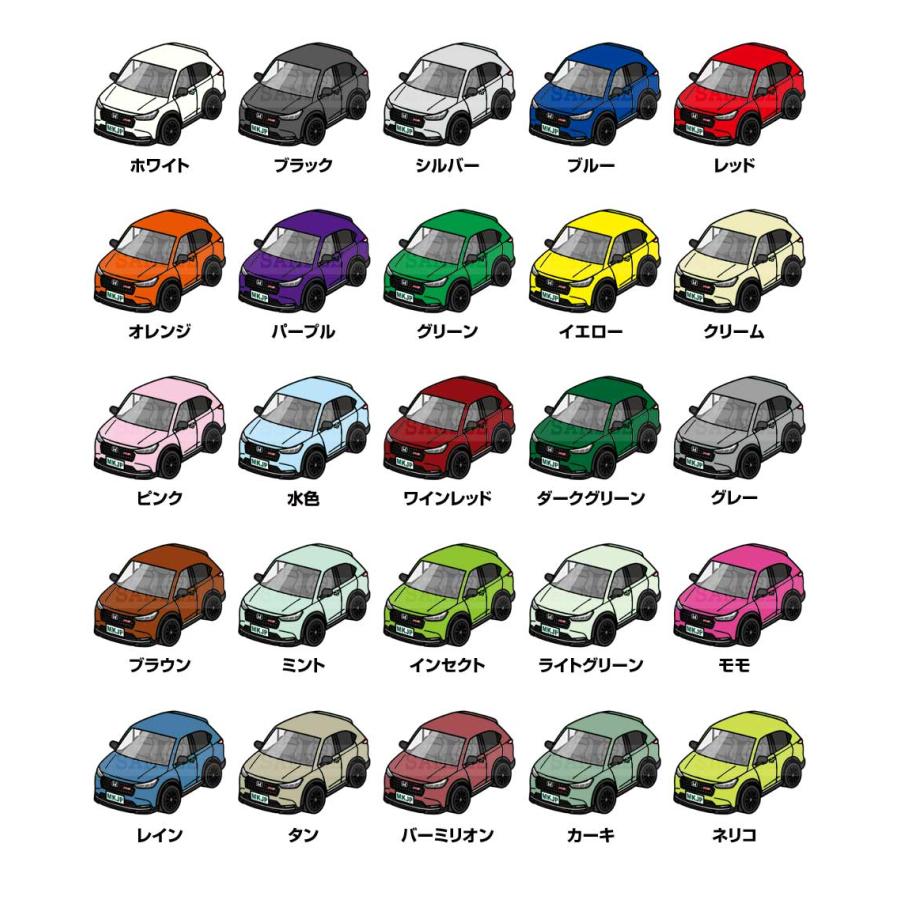 MKJP 車種別かわカッコいい キーホルダー ホンダ ヴェゼル RS RV5 RV6