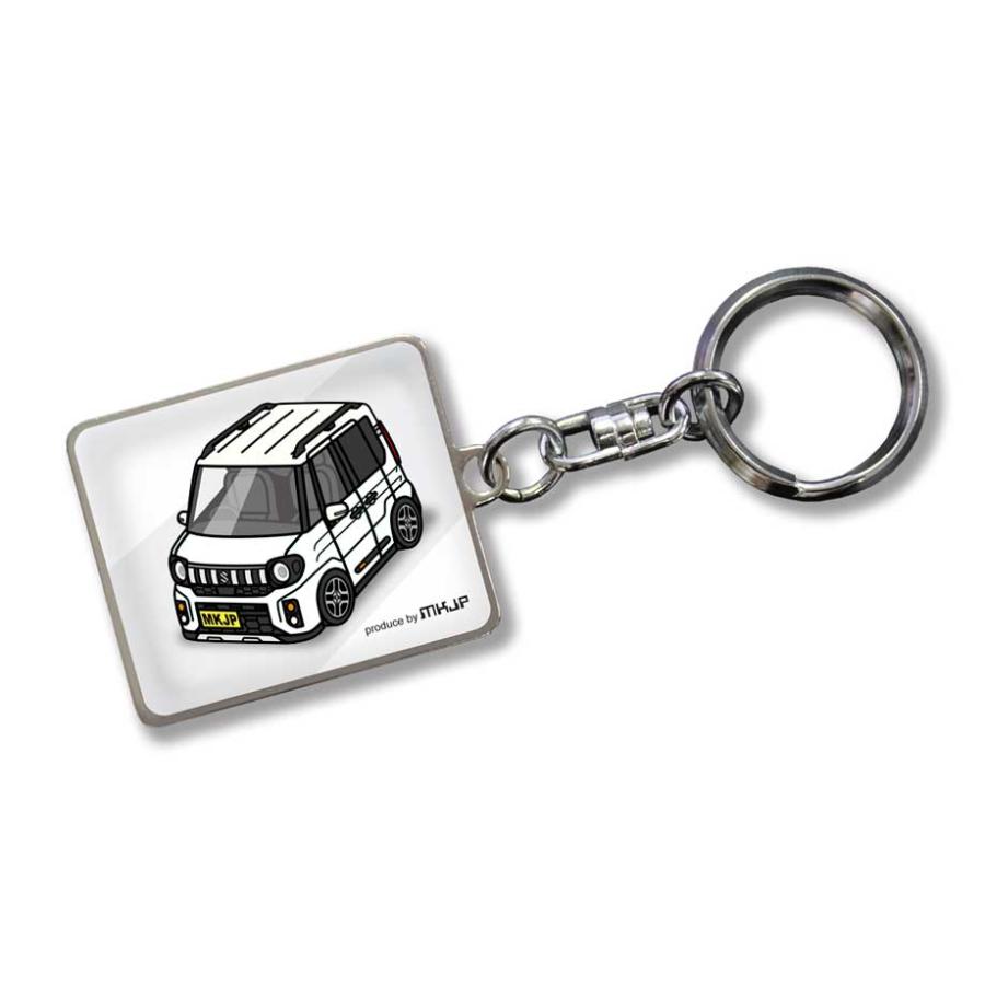 MKJP 車種別かわカッコいい キーホルダー スズキ スペーシア ギア