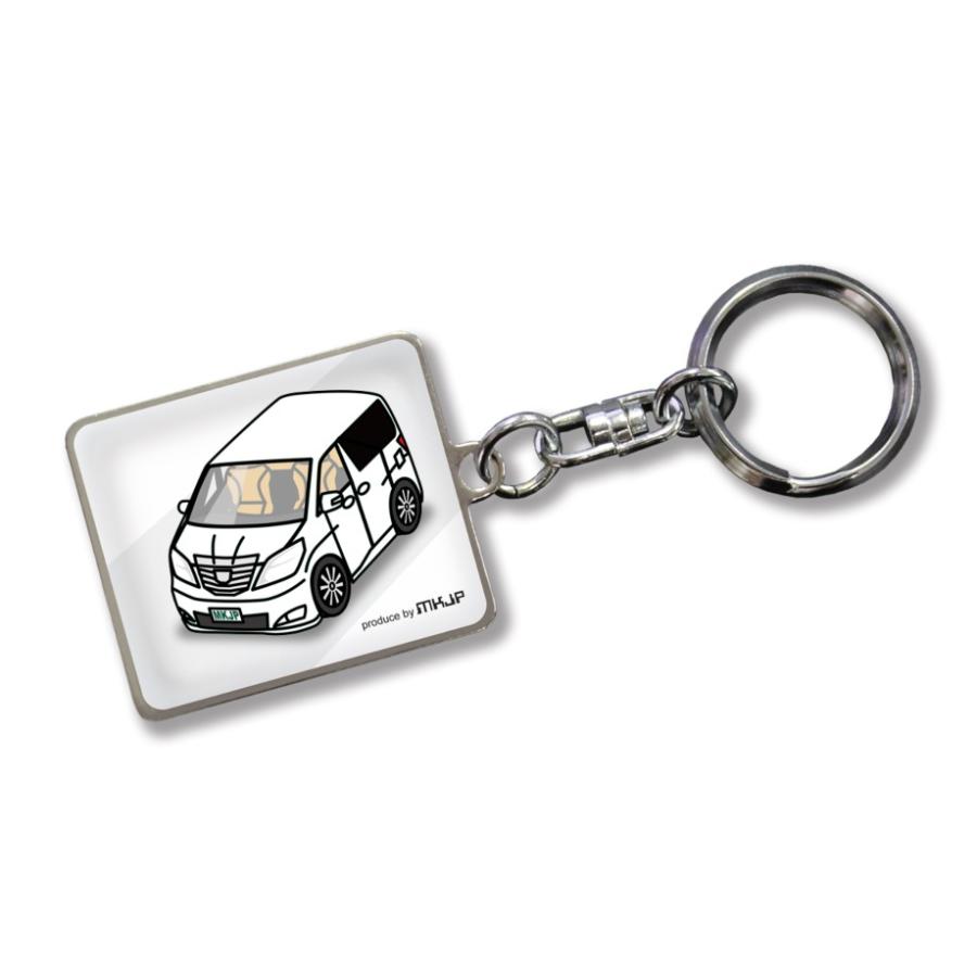MKJP 車種別かわカッコいい キーホルダー トヨタ アルファード 20 ゆう