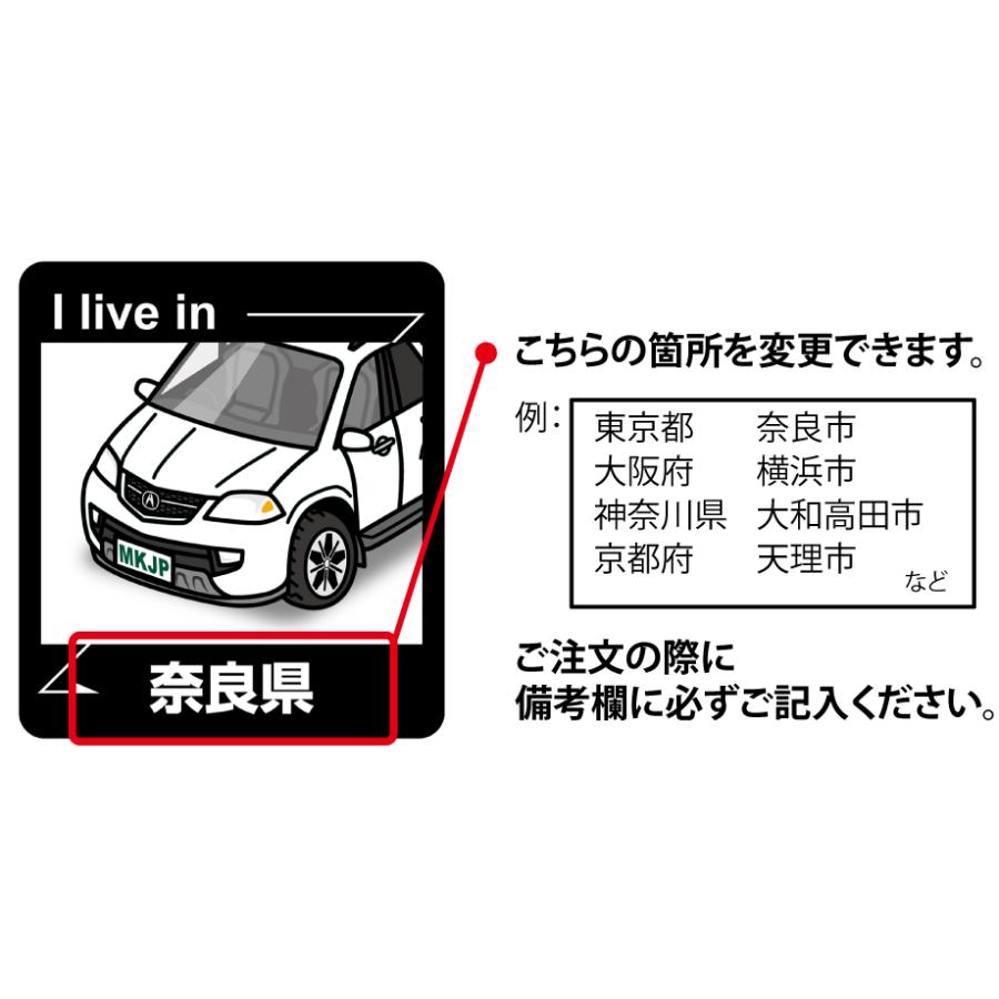 MKJP 在住ステッカー 2枚入り スバル インプレッサ WRX STI A-Line GVF