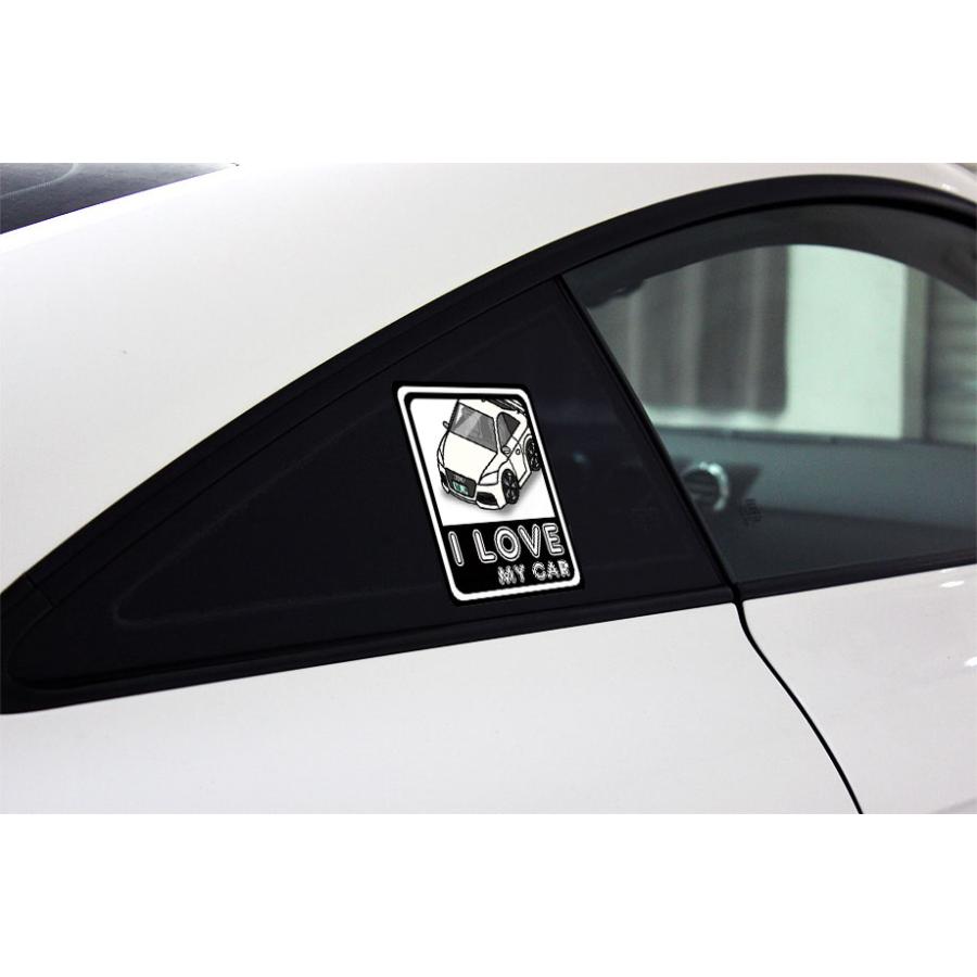 MKJP I LOVE MY CARステッカー 2枚入り ニッサン スカイライン R31