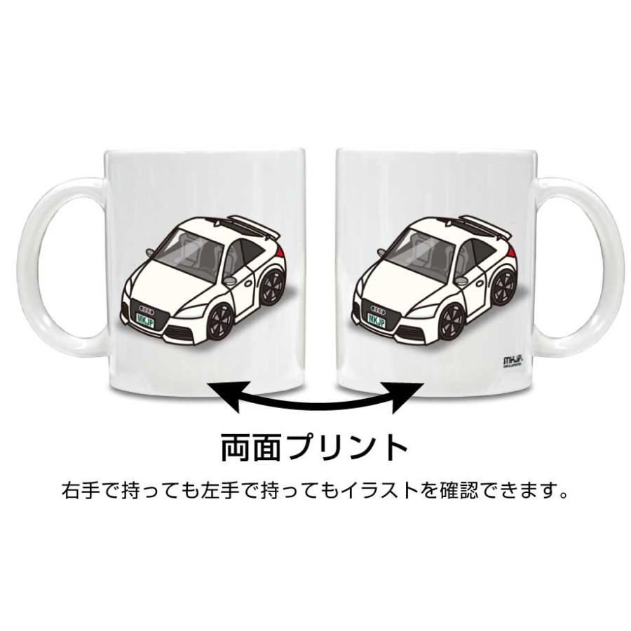 マグカップ 330ml 車好き プレゼント 車 誕生日 イベント クリスマス 男性 ギフト おしゃれ トヨタ ウィッシュ ZGE20 後期｜mkjp｜09