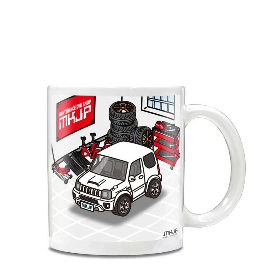 ジムニー マグカップ 手袋 セット マグカップ 330ml 車好き プレゼント 車 誕生日 男性 ギフト ジムニー
