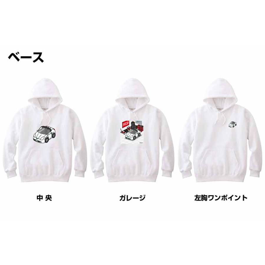 パーカー 車好き プレゼント 車 メンズ 誕生日 彼氏 男性 MR-S ZZW30