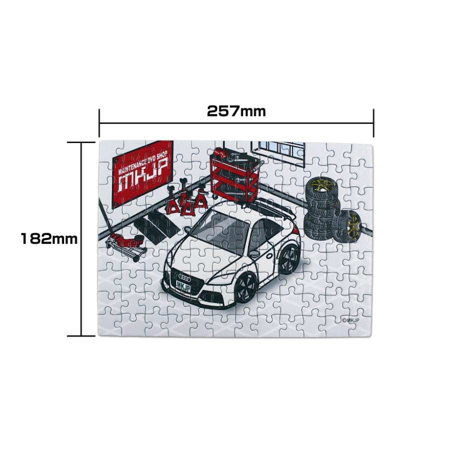 MKJP パズル 108ピース ナンバー入れ可能 車好き プレゼント 車 メンズ 男性 ミツビシ ランエボX CZ4A ゆうパケット送料無料｜mkjp｜06