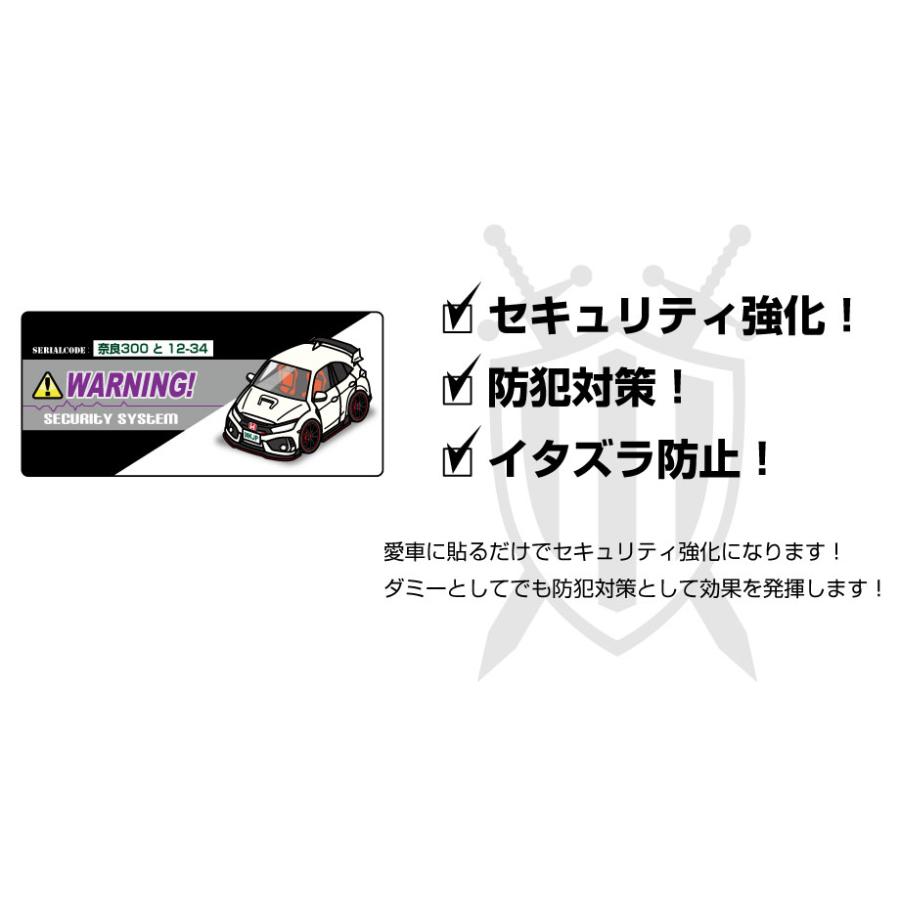 MKJP セキュリティステッカー小 5枚入り スズキ ジムニー JB64 ゆう