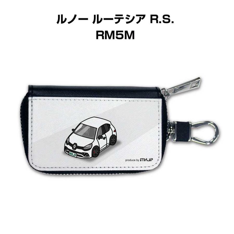スマートキーケース 車 メンズ 車好き 男性 プレゼント ルノー ルーテシア R.S. RM5M  ゆうパケット送料無料 | 